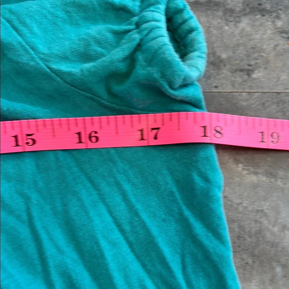 J. Crew Women’s Teal Blue Short Sleeve Shirt, Flutter Sleeve, Buttons, Size S - Picture 8 of 17